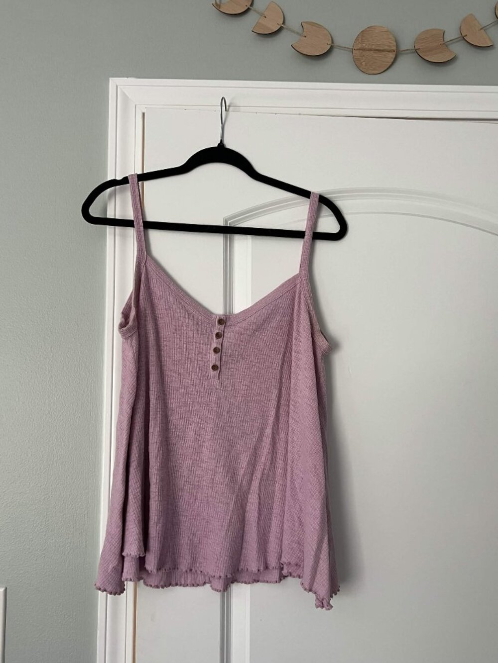 American Eagle Pink Tank Top - Size Large